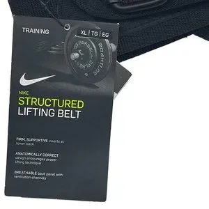 Nike Accessories Nike Structured Lifting Belt Mens Size Xlarge - Main Image